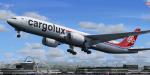 FSX/P3D Boeing 777-8F Cargolux package.